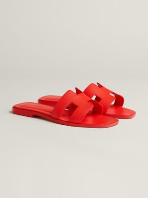 HERMES Oran サンダル イエロー ピンク 35 Oran sandal - Pink | Hermès Canada